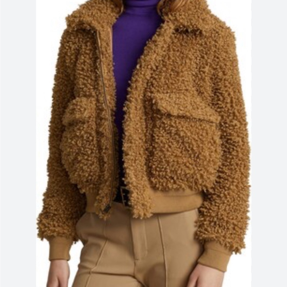 Polo Ralph Lauren High-Pile Fleece Bomber Jacket